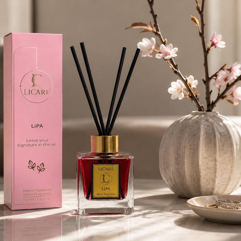 Licare Lipa 100 ml bambu Çubuklu oda kokusu